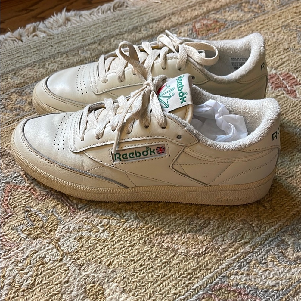 Reebok Cream Sneakers